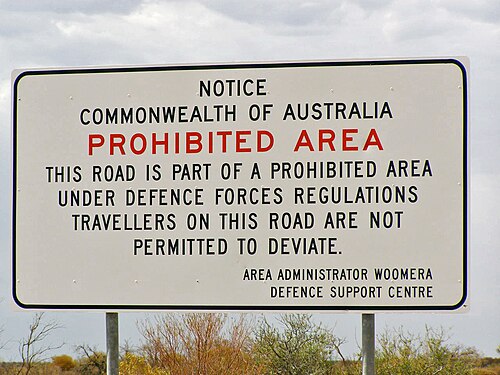 Woomera Prohibited Area